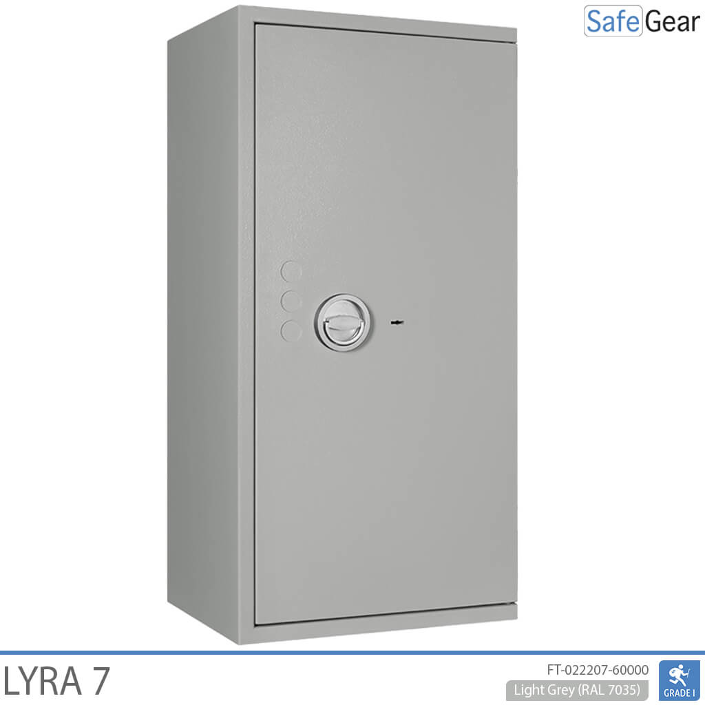 Lyra 7 - Cassaforte di sicurezza (118 Litri) - Test antieffrazione Grado 1