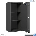 Lyra 7 - Cassaforte di sicurezza (118 Litri) - Test antieffrazione Grado 0