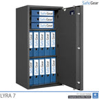 Lyra 7 - Cassaforte di sicurezza (118 Litri) - Test antieffrazione Grado 0