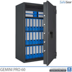 Gemini Pro 60 - Cassaforte di Sicurezza (431 Litri) - Grado di Resistenza all'Intrusione 1