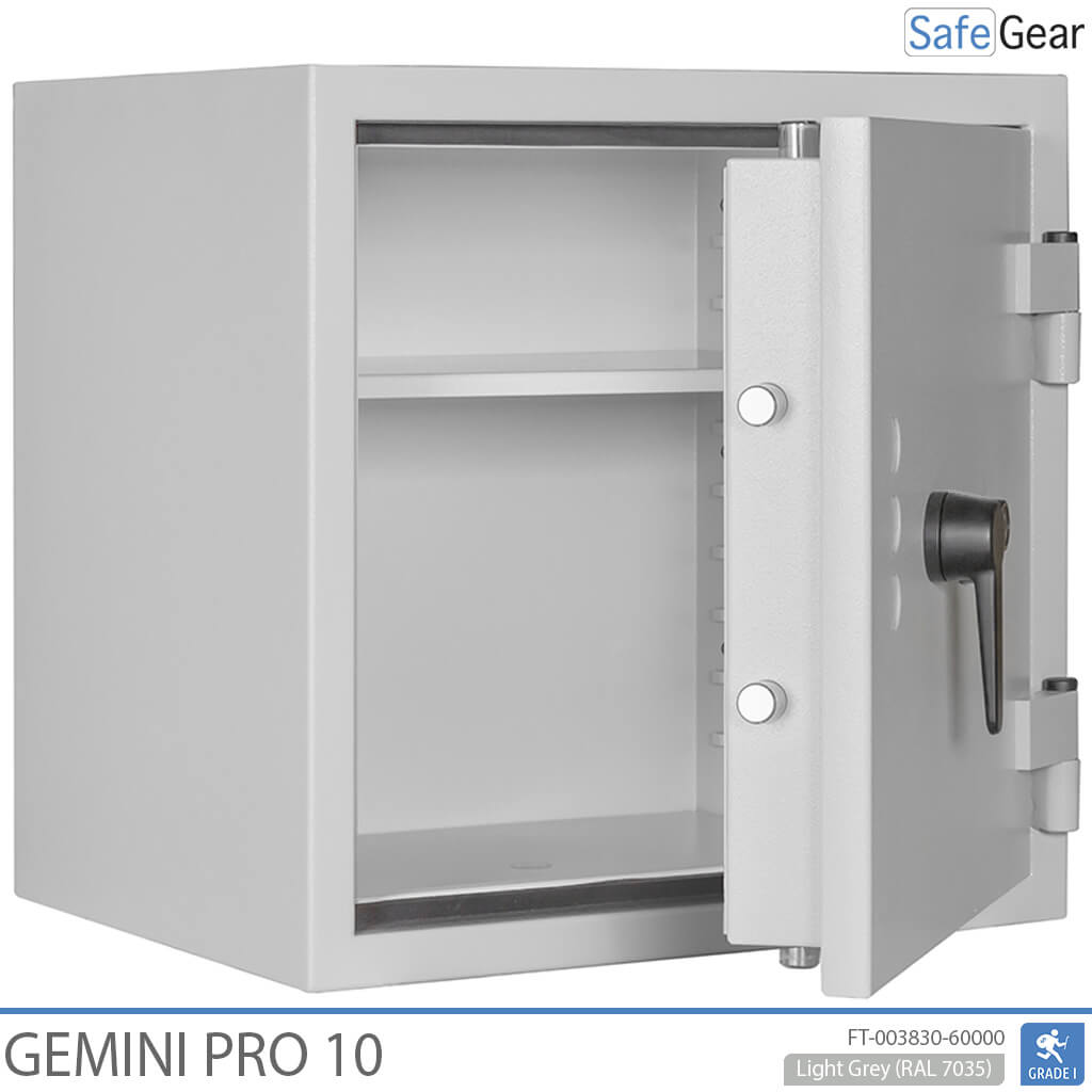 Gemini Pro 10 - Cassaforte di Sicurezza (103 Litri) - Grado di Resistenza all'Intrusione 1