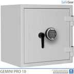 Gemini Pro 10 - Cassaforte di Sicurezza (103 Litri) - Grado di Resistenza all'Intrusione 1