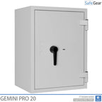 Gemini Pro 20 - Cassaforte di Sicurezza (141 Litri) - Grado di Resistenza all'Intrusione 1