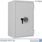 Gemini Pro 40 - Cassaforte di Sicurezza (180 Litri) - Grado di Resistenza all'Intrusione 1