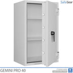 Gemini Pro 40 - Cassaforte di Sicurezza (180 Litri) - Grado di Resistenza all'Intrusione 1