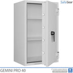 Gemini Pro 40 - Cassaforte di Sicurezza (180 Litri) - Grado di Resistenza all'Intrusione 1