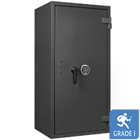 Gemini Pro 50 - Cassaforte di sicurezza (219 litri) - Test antieffrazione Grado 1