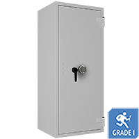 Gemini Pro 55 - Cassaforte di Sicurezza (292 Litri) - Grado di Resistenza all'Intrusione 1