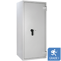 Gemini Pro 55 - Cassaforte per farmacia (292 litri) - 7 cassetti - 1 ripiano - Test antieffrazione Grado 1