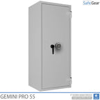 Gemini Pro 55 - Cassaforte di Sicurezza (292 Litri) - Grado di Resistenza all'Intrusione 1