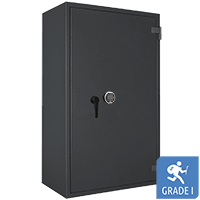 Gemini Pro 60 - Cassaforte di Sicurezza (431 Litri) - Grado di Resistenza all'Intrusione 1