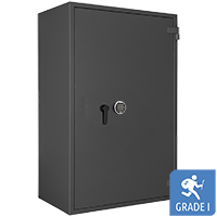 Gemini Pro 70 - Cassaforte di Sicurezza (479 Litri) - Grado di Resistenza all'Intrusione 1
