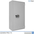 Gemini Pro 75 - Cassaforte di Sicurezza (544 Litri) - Grado di Resistenza all'Intrusione 1
