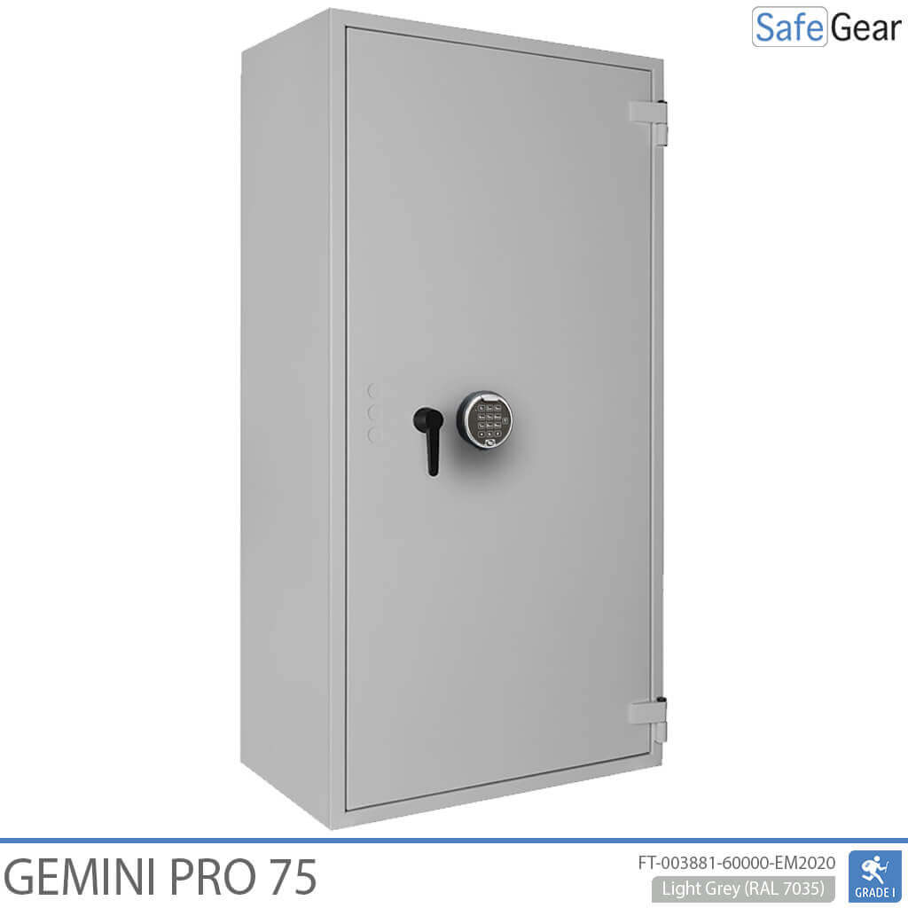 Gemini Pro 75 - Cassaforte di Sicurezza (544 Litri) - Grado di Resistenza all'Intrusione 1