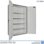 Gemini Pro 80 - Cassaforte di Sicurezza (859 Litri) - Grado di Resistenza all'Intrusione 1
