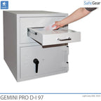 Cassaforte Deposito Gemini Pro D-I 97 (119 L) - Test antieffrazione D-I - Serratura A Codice con 9 codici utente