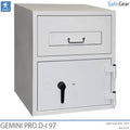 Gemini Pro D-I 97 Cassaforte Deposito (119 L) - Con Scomparto Interno - Test Antieffrazione D-I - Serratura A Codice Axessor