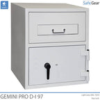 Gemini Pro D-I 97 Cassaforte Deposito (119 L) - Con Scomparto Interno - Test Antieffrazione D-I - Serratura A Codice Axessor