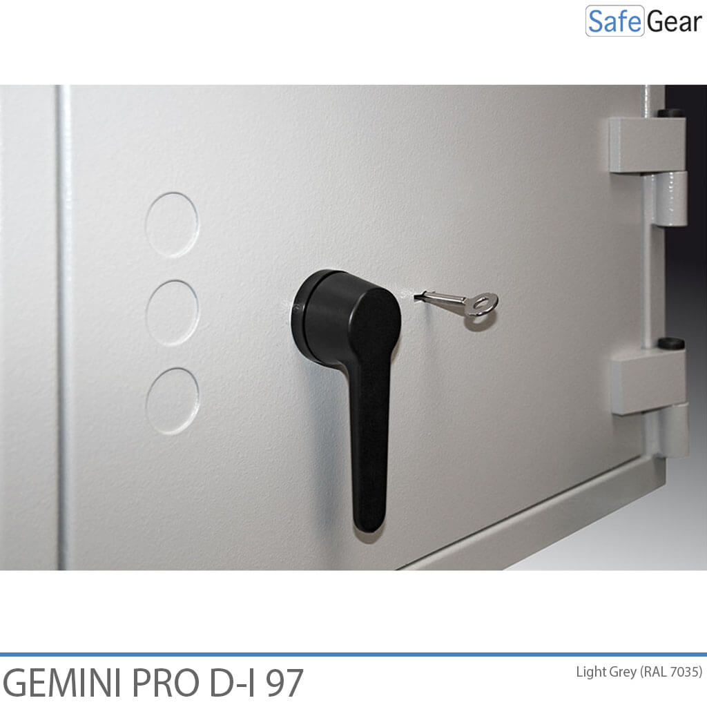 Cassaforte Deposito Gemini Pro D-I 97 (119 L) - Test antieffrazione D-I - Serratura A Codice con 9 codici utente