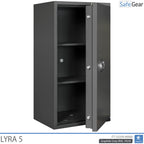 Lyra 5 - Cassaforte di sicurezza (109 Litri) - Test antieffrazione Grado 0