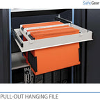pull out hanging files to structure safes