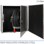 Armadio per idrante con isolamento e riscaldamento - 790x790x365 mm