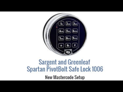 Sargent and Greenleaf Spartan 1006 - SOLO TASTIERINO