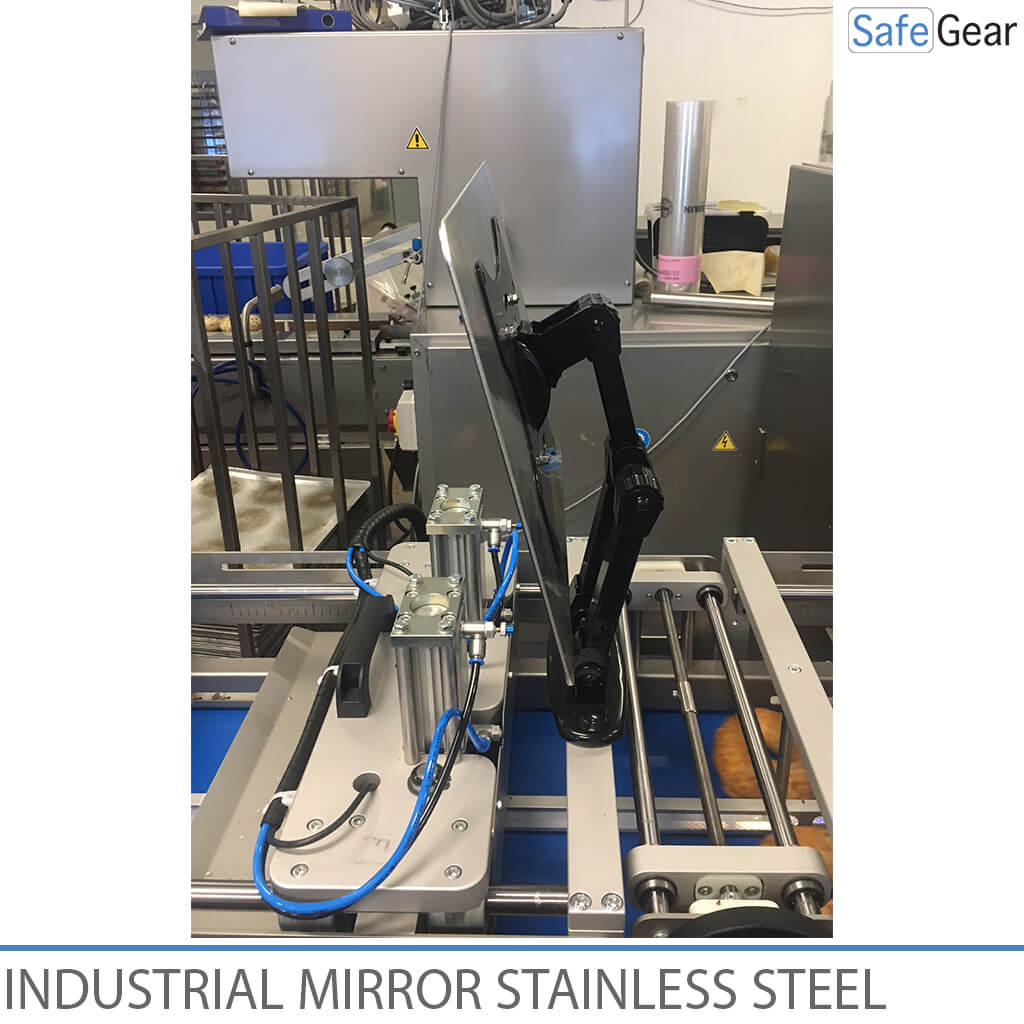 Specchio industriale in acciaio inossidabile - Regolabile