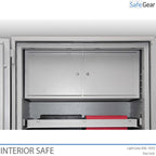 Cassaforte interna a 2 porte - Larghezza 1090 mm - GTA e GTB