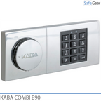 Serratura a combinazione Kaba Combi B90 per cassaforte con chiave di emergenza