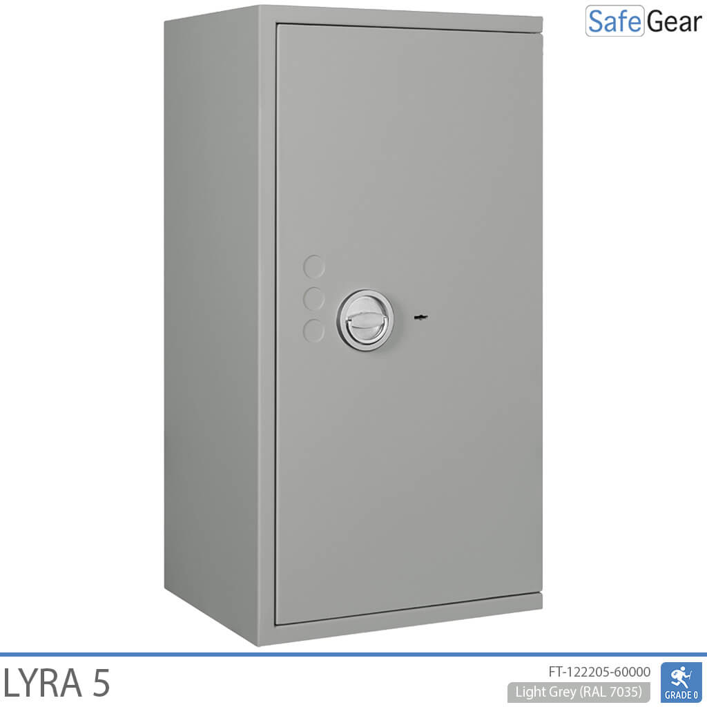 Lyra 5 - Cassaforte di sicurezza (109 Litri) - Test antieffrazione Grado 0