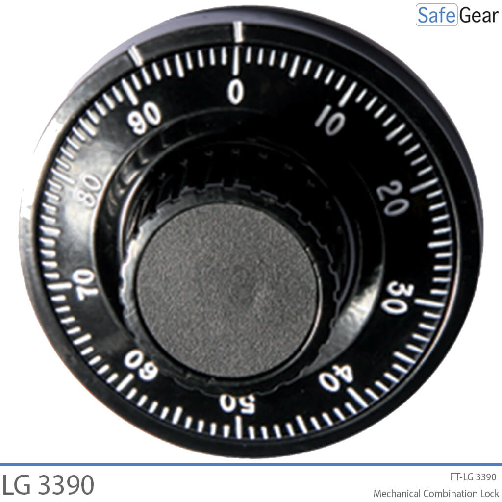 Serratura a combinazione meccanica - LG 3390