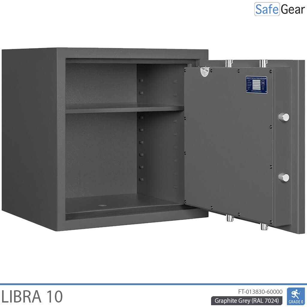 Libra 10 - Cassaforte di Sicurezza (103 Litri) - Grado di Resistenza all'Intrusione 0