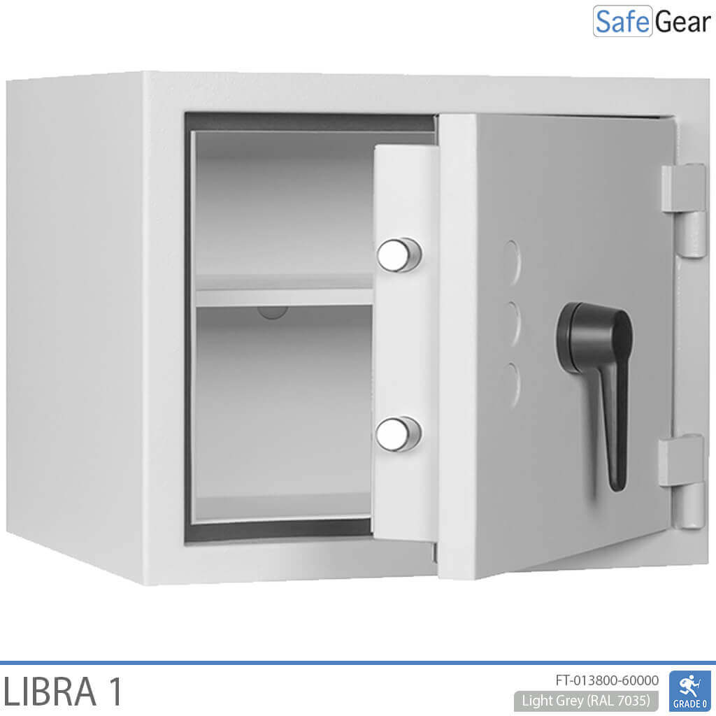 Libra 1 - Cassaforte di Sicurezza (46 Litri) - Grado di Resistenza all'Intrusione 0