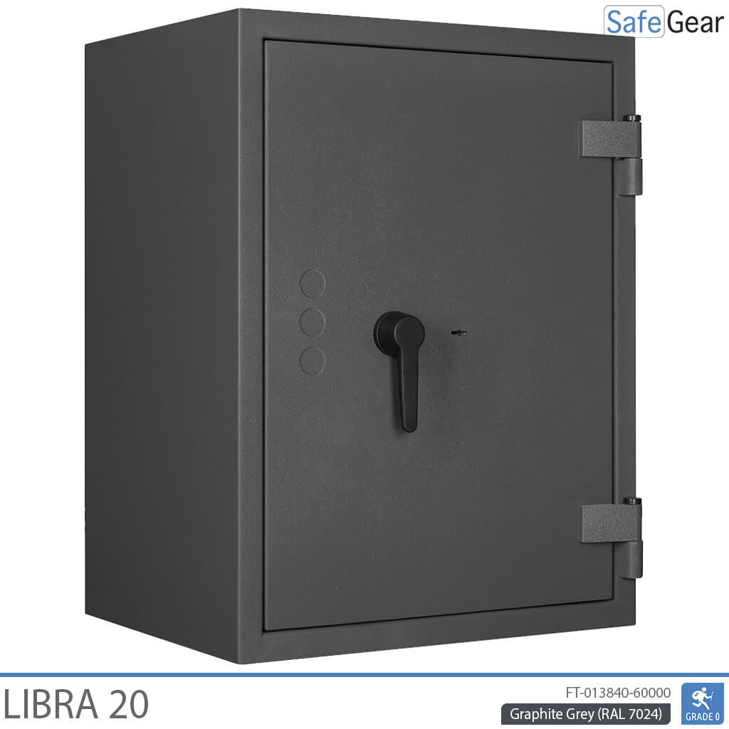 Libra 20 - Cassaforte di Sicurezza (142 Litri) - Grado di Resistenza all'Intrusione 0