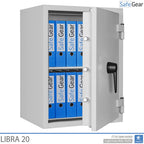 Libra 20 - Cassaforte di Sicurezza (142 Litri) - Grado di Resistenza all'Intrusione 0