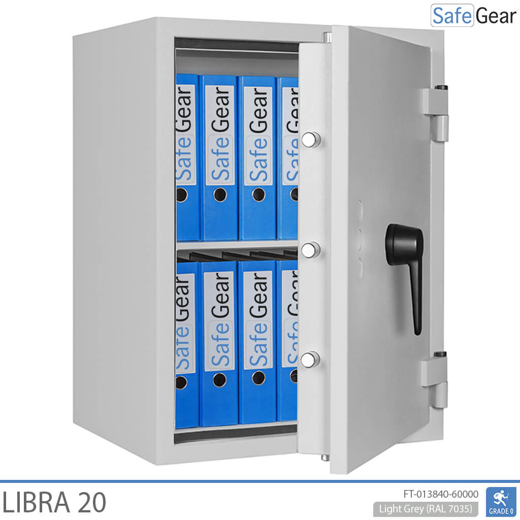 Libra 20 - Cassaforte di Sicurezza (142 Litri) - Grado di Resistenza all'Intrusione 0