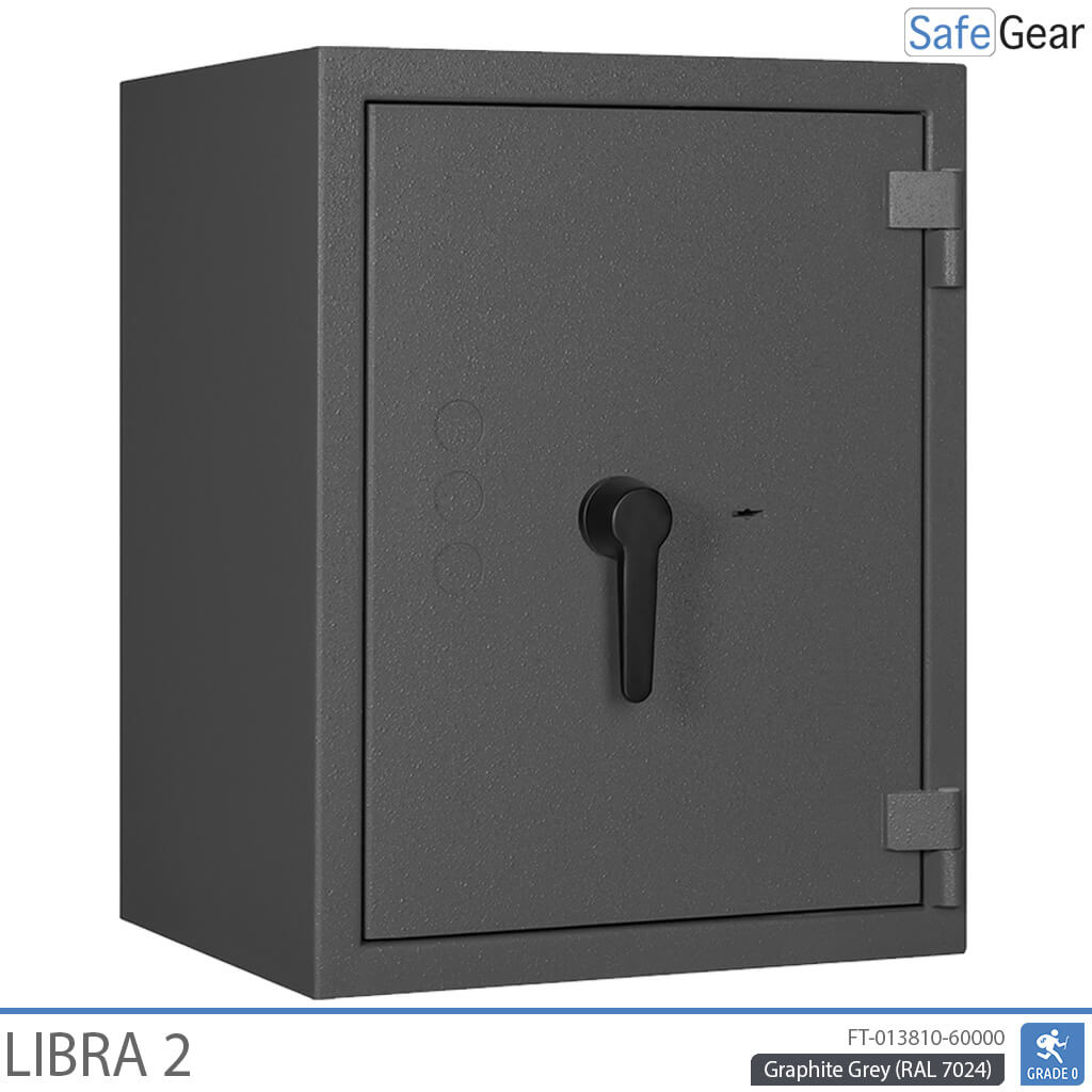 Libra 2 - Cassaforte di Sicurezza (70 Litri) - Grado di Resistenza all'Intrusione 0