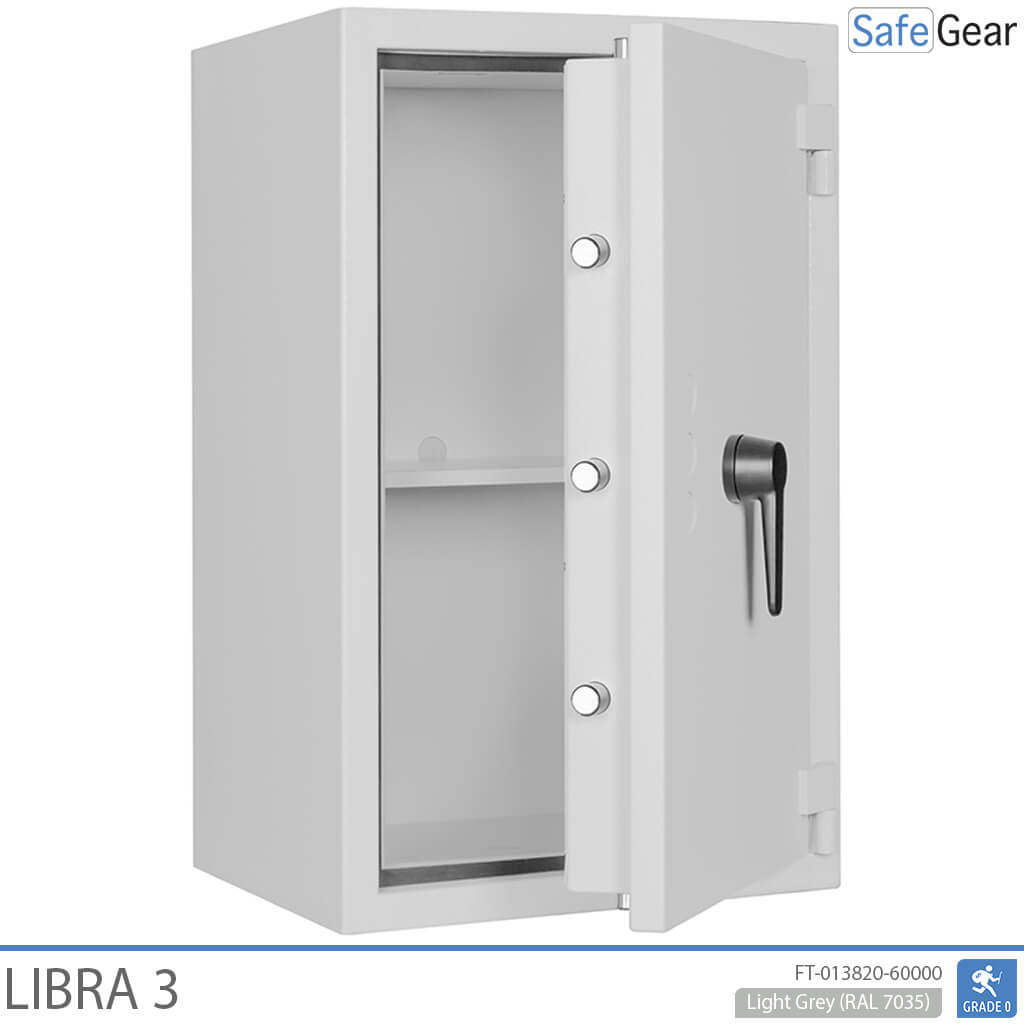 Libra 3 - Cassaforte di Sicurezza (91 Litri) - Grado di Resistenza all'Intrusione 0
