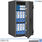 Libra 40 - Cassaforte di Sicurezza (180 Litri) - Grado di Resistenza all'Intrusione 0