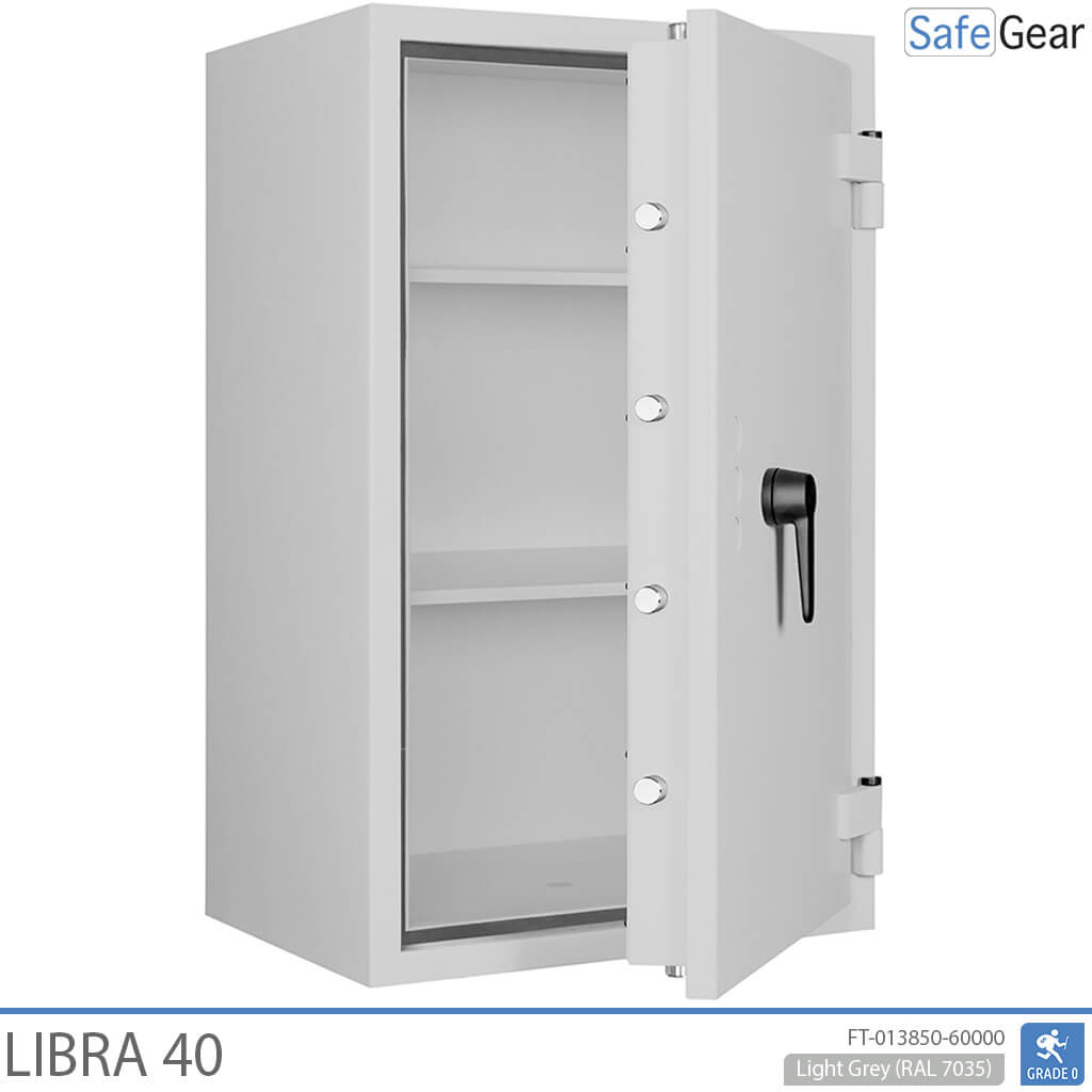 Libra 40 - Cassaforte di Sicurezza (180 Litri) - Grado di Resistenza all'Intrusione 0
