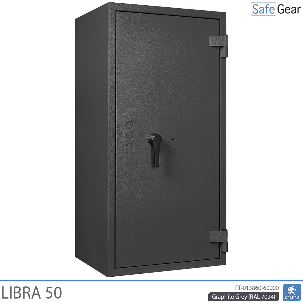 Libra 50 - Cassaforte di Sicurezza (219 Litri) - Grado di Resistenza all'Intrusione 0