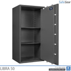 Libra 50 - Cassaforte di Sicurezza (219 Litri) - Grado di Resistenza all'Intrusione 0
