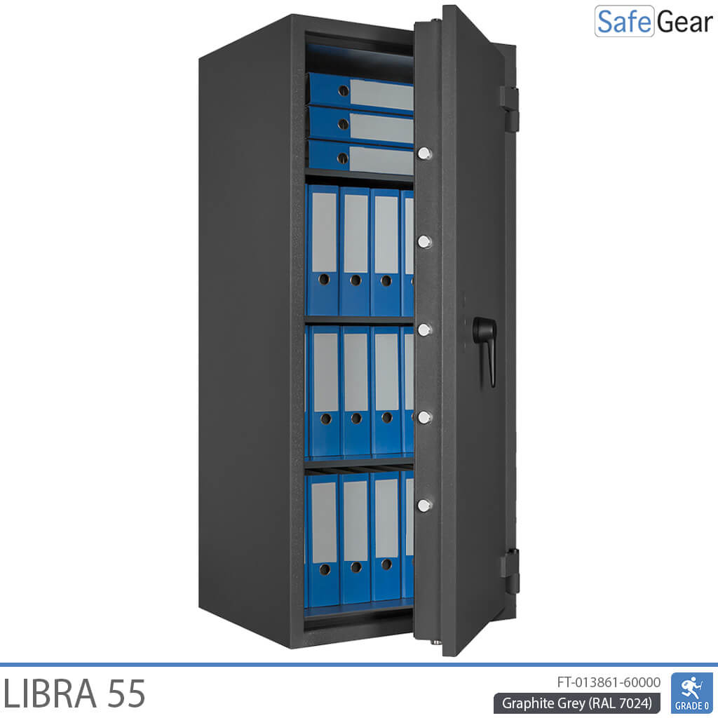 Libra 55 - Cassaforte di Sicurezza (293 Litri) - Grado di Resistenza all'Intrusione 0