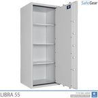 Libra 55 - Cassaforte di Sicurezza (293 Litri) - Grado di Resistenza all'Intrusione 0