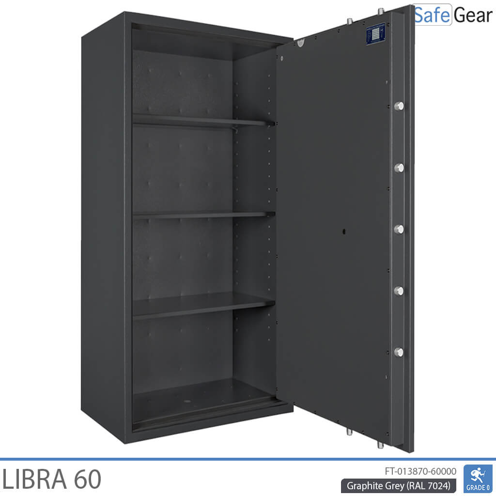 Libra 60 - Cassaforte di Sicurezza (431 Litri) - Grado di Resistenza all'Intrusione 0