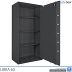 Libra 60 - Cassaforte di Sicurezza (431 Litri) - Grado di Resistenza all'Intrusione 0