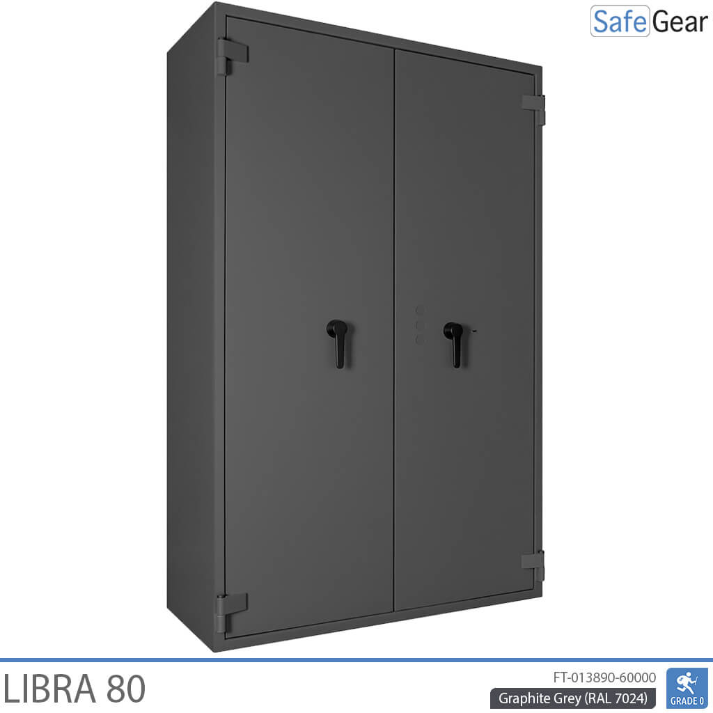 Libra 80 - Cassaforte di Sicurezza (859 Litri) - Grado di Resistenza all'Intrusione 0