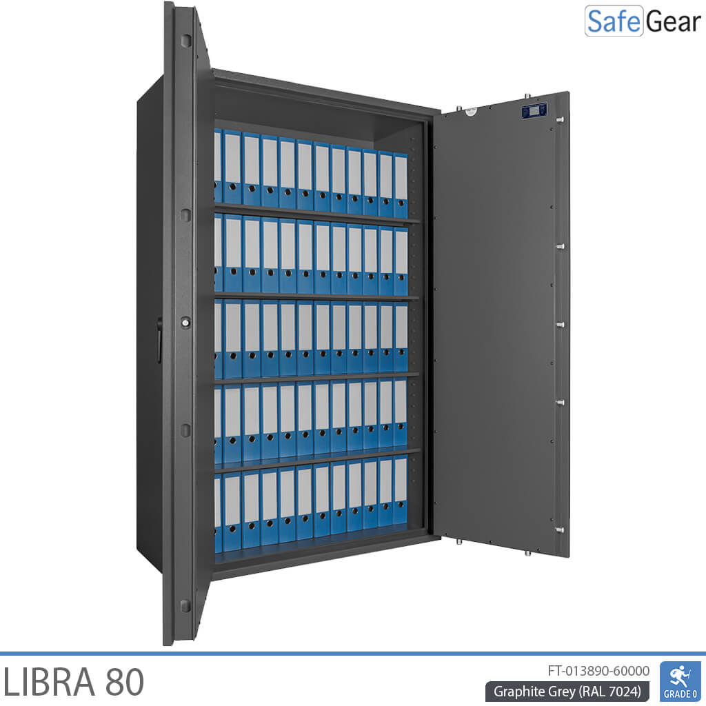 Libra 80 - Cassaforte di Sicurezza (859 Litri) - Grado di Resistenza all'Intrusione 0