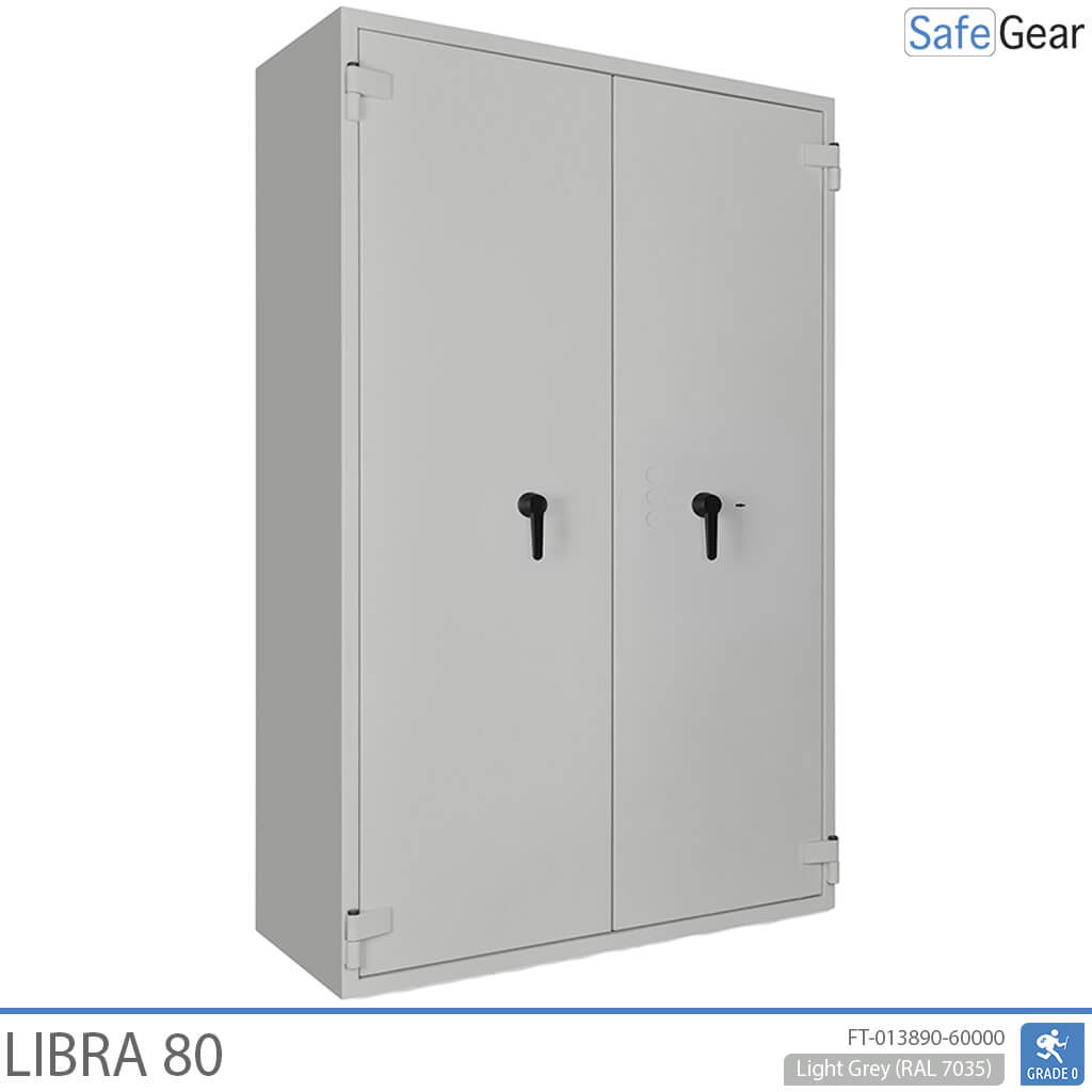 Libra 80 - Cassaforte di Sicurezza (859 Litri) - Grado di Resistenza all'Intrusione 0